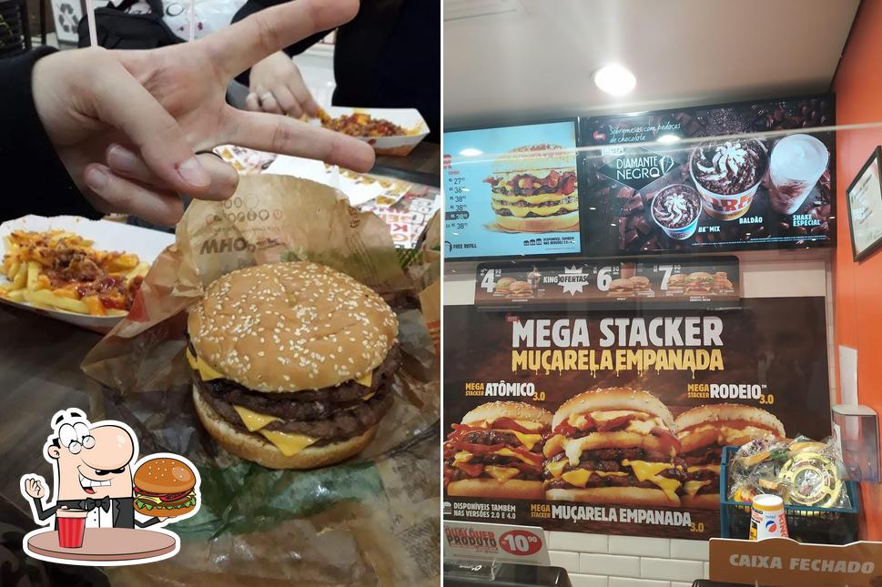 Peça um hambúrguer no Burger King