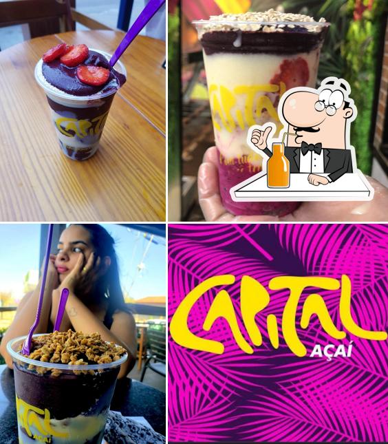 CAPITAL AÇAÍ- ELDORADO fornece uma variedade de bebidas