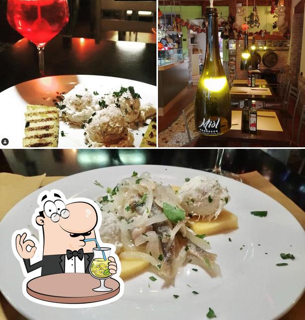 Las fotos de bebida y comida en Pizzeria - Cicchetteria Alla Strega Venezia