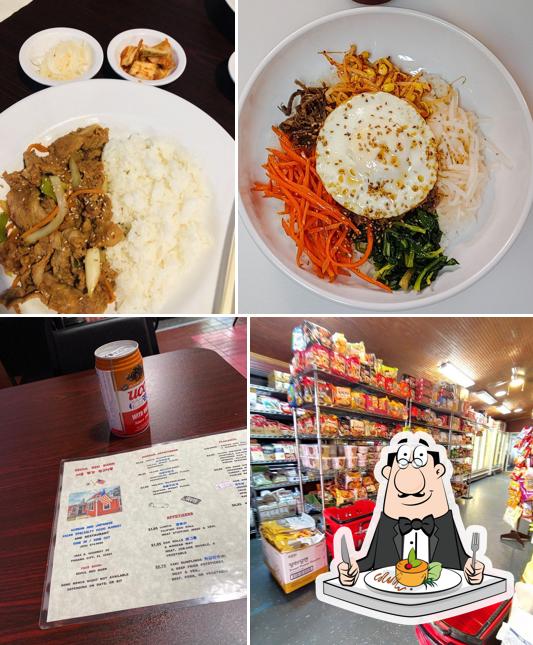 Food at Seoul Red Barn Restaurant & Oriental Market