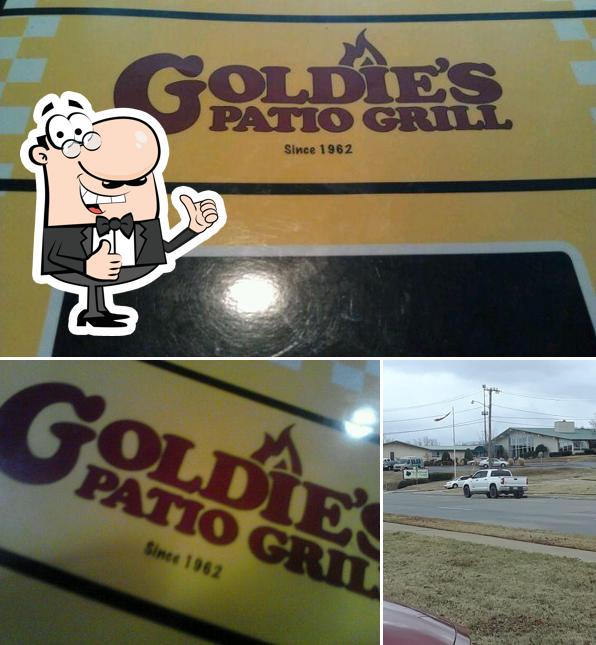 Look at this picture of Goldie's Patio Grill