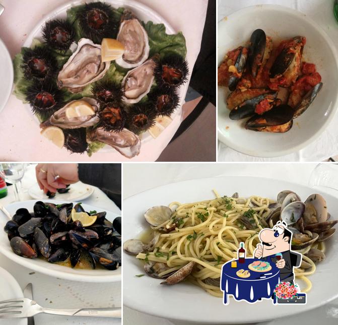 Ordina la cucina di mare a Trattoria Arcadia