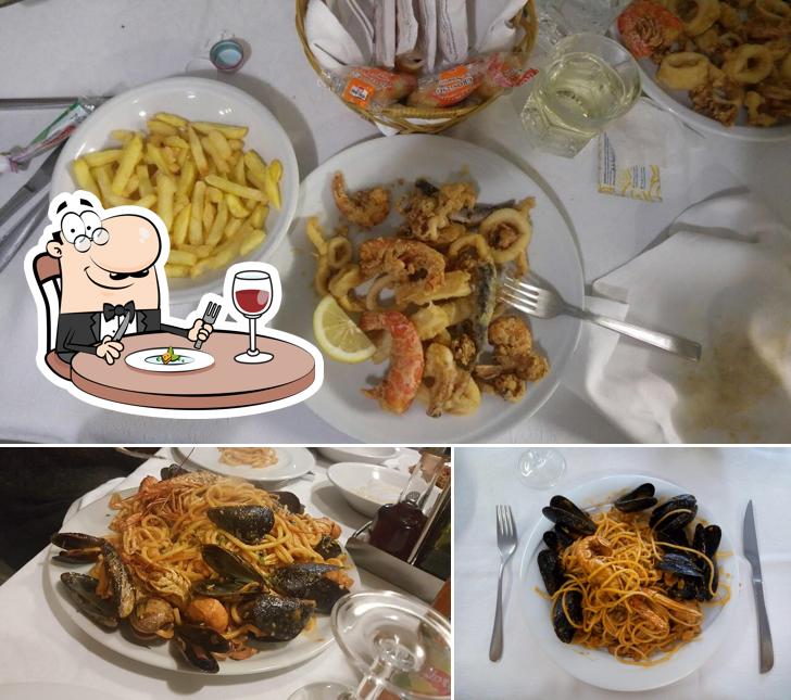 Cibo al Pizzeria Trattoria ai Morosini