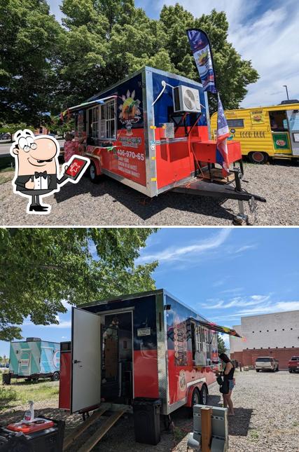 The exterior of Bahay Kubo Food Truck