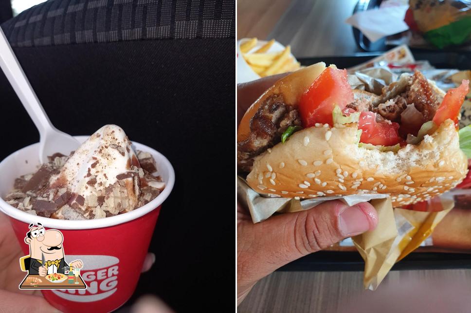 Platos en Burger King Drive Thru