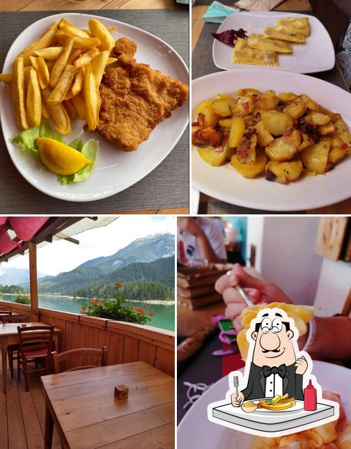 Prova a prendere un piatto di chips a Chalet Lagole Dolomiti