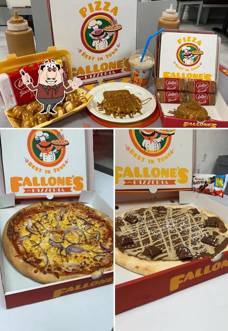 Food at Fallone's Pizzeria