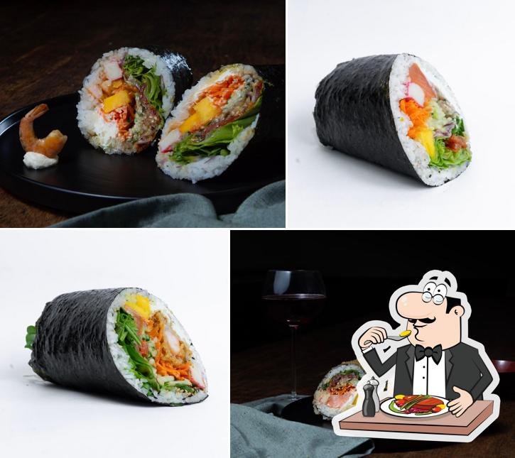 Comida em Futorrito - Sushi Burrito