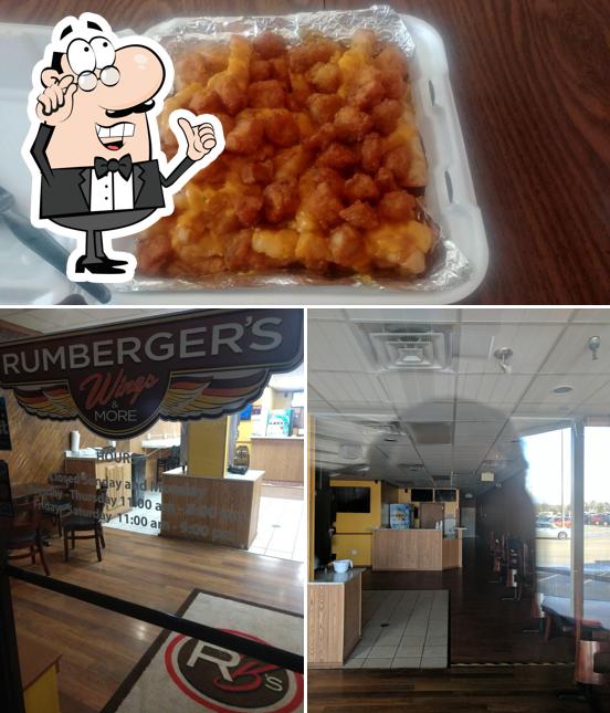 Estas son las fotos que muestran interior y comida en Rumberger's Wings - North Knoxville
