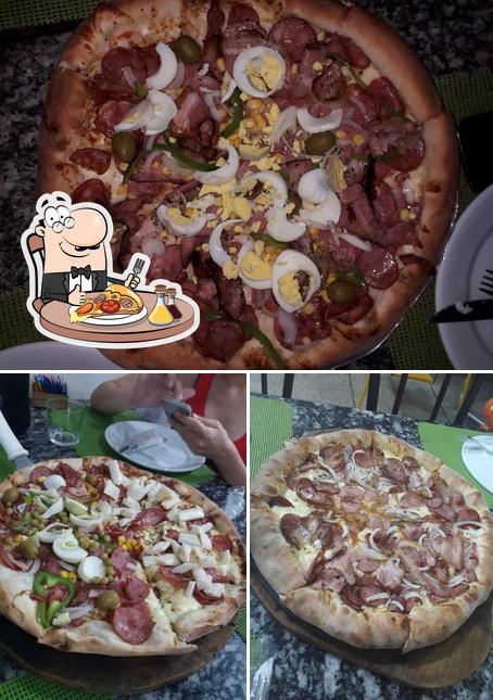 Escolha pizza no Sabor Mania