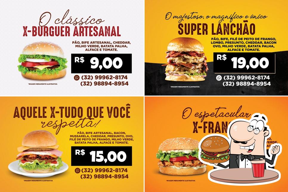 Consiga um hambúrguer no Super Lanchão Express