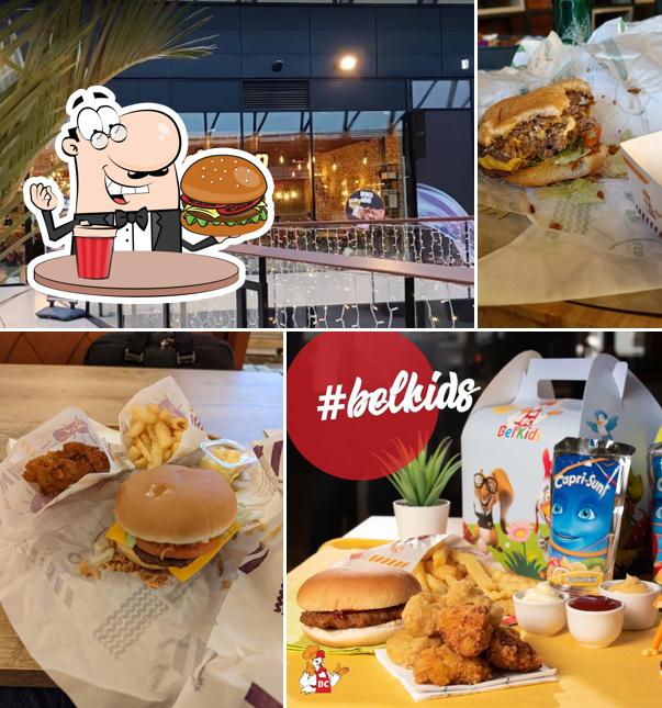 Les hamburgers de Belchicken Lillenium Finest Fried Chicken & More will conviendront différents goûts