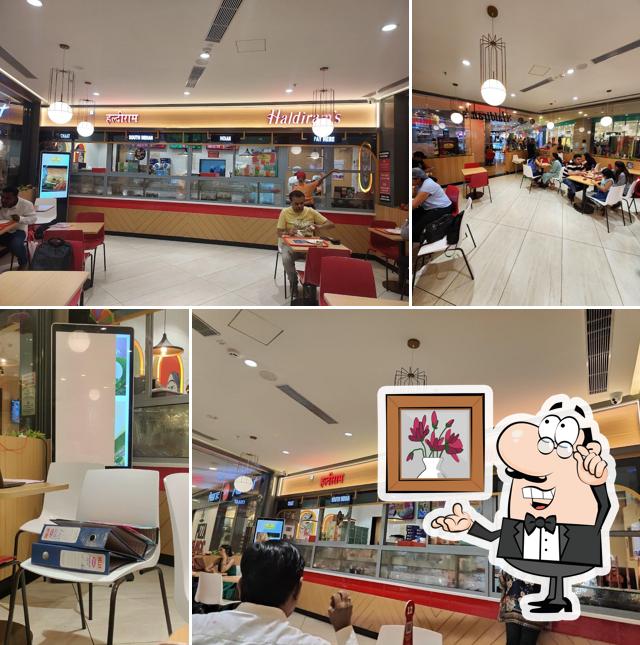 The interior of Haldiram's - Infiniti Mall, Andheri