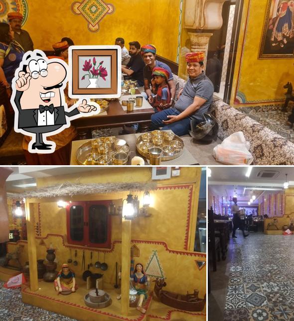 The picture of interior and wedding at Ghoomar Traditional Thali Restaurants - Raja Bazaar