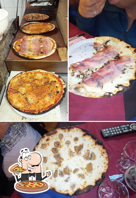 Choisissez de nombreux genres de pizzas