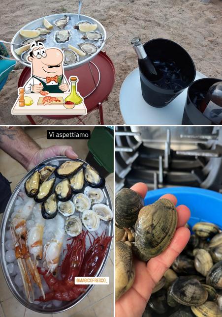 Prova la cucina di mare a Ristorante Magico fresco