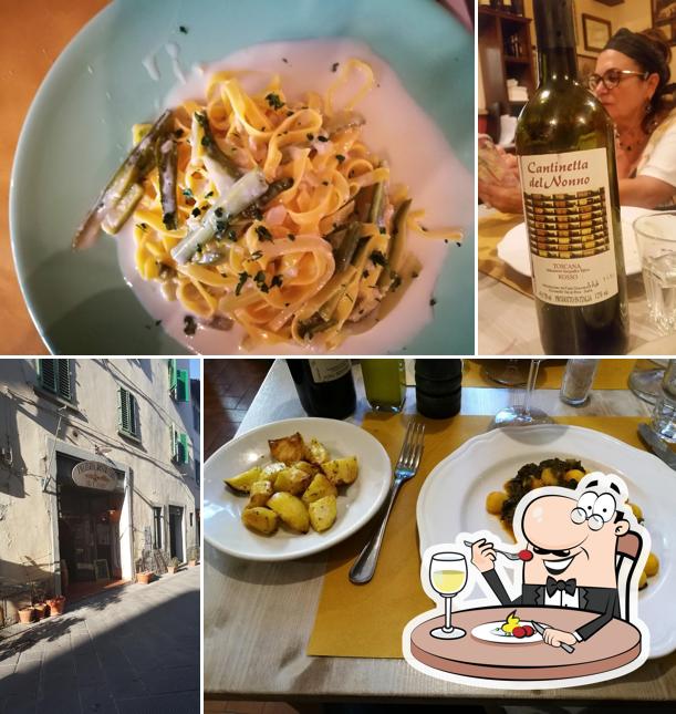 Cibo al Ristorante Cantinetta del Nonno