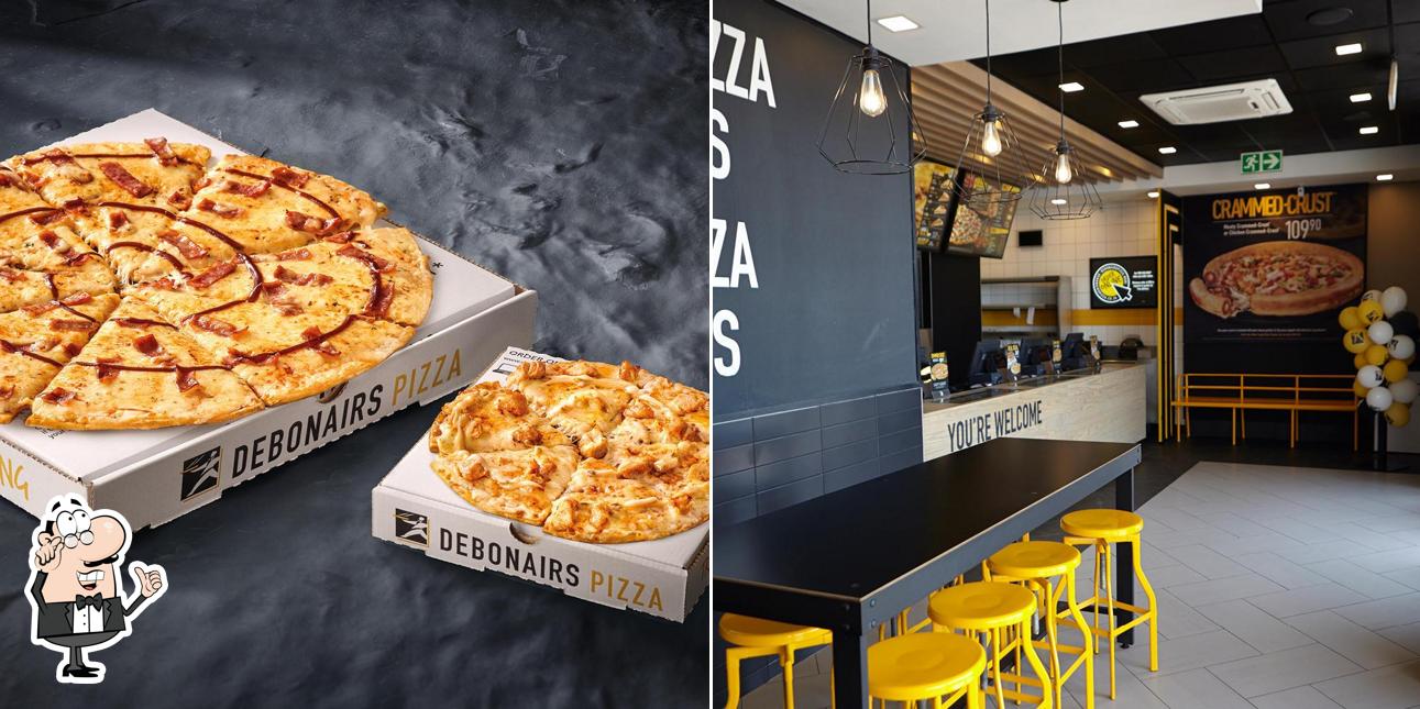 L'intérieur de Debonairs Pizza