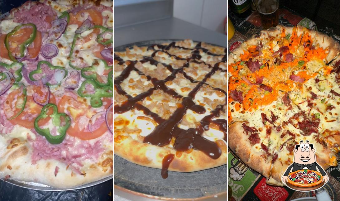 No La Plazza Pizzaria e Restaurante, você pode provar pizza