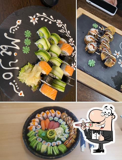 Sushi rolls are offered by MIYO Sushi