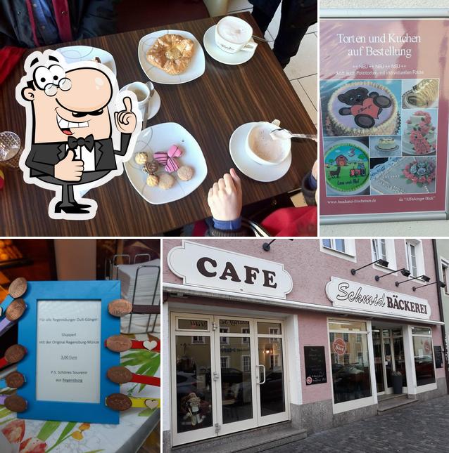 Здесь можно посмотреть фотографию "Schmid Bäckerei Cafe"
