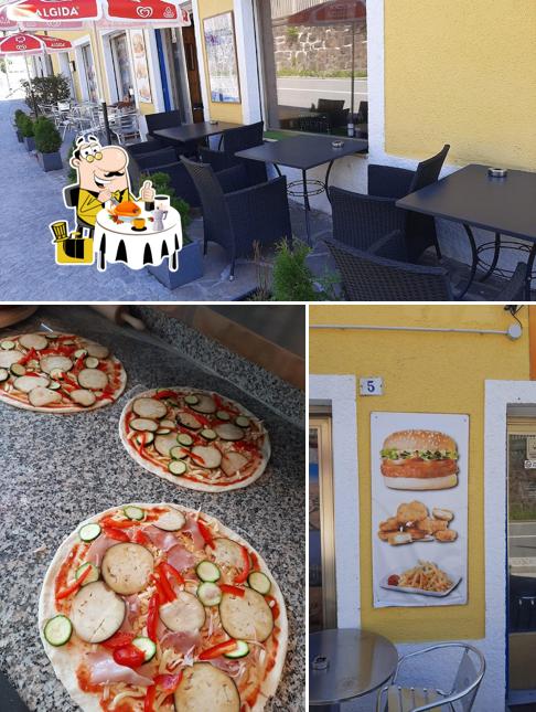 Pizza Kebab Fortezza si caratterizza per la cibo e interni