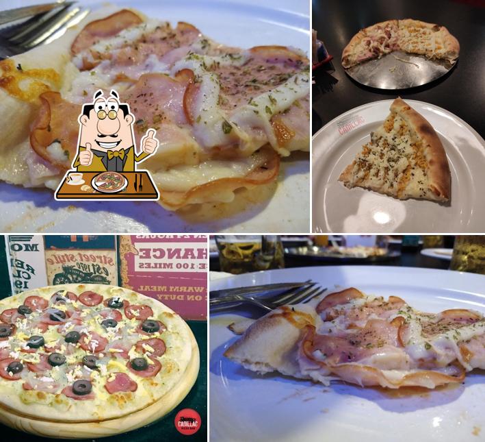 Consiga pizza no Pizzaria Cadillac Betim