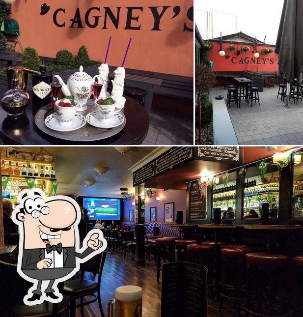 Check out how Cagney's Bar looks inside