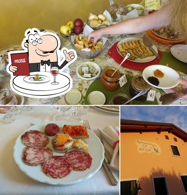 La foto di cibo e interni da Agriturismo Ca' del Gal