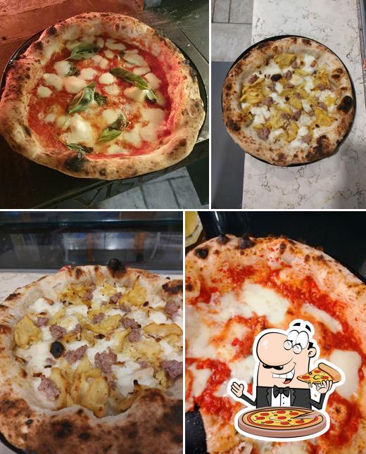 Essayez des pizzas à Baciami