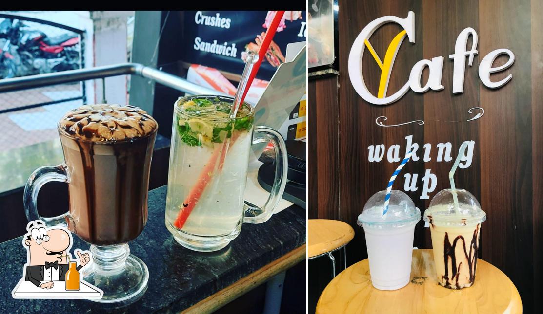 Cafe Y Mussoorie serves a number of beverages