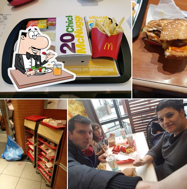 Еда в "McDonald's"