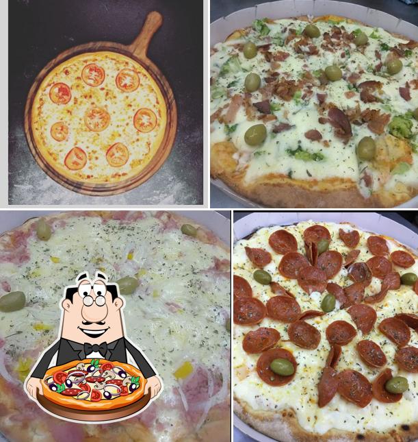 Peça pizza no Flana Pizzaria