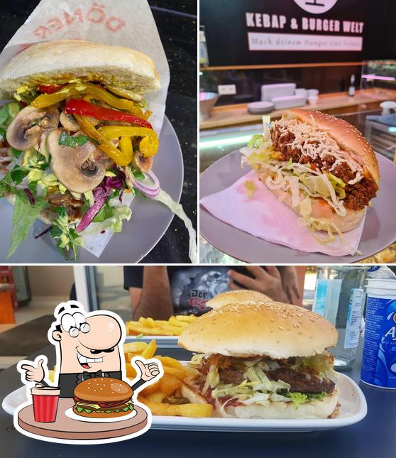 Holt einen Burger bei Kebap & Burger Welt