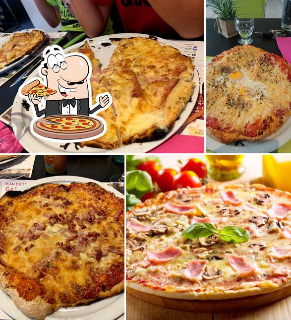 Get pizza at La Conviviale