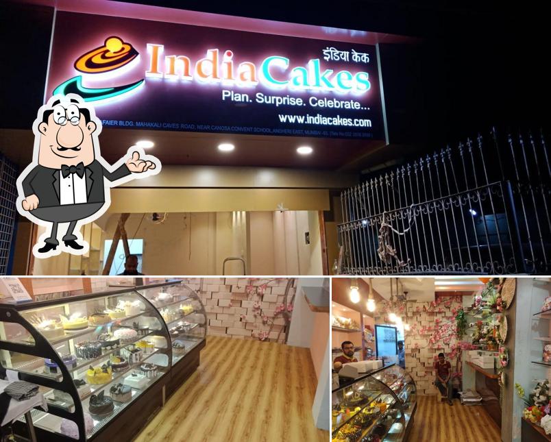 Take a seat at one of the tables at IndiaCakes