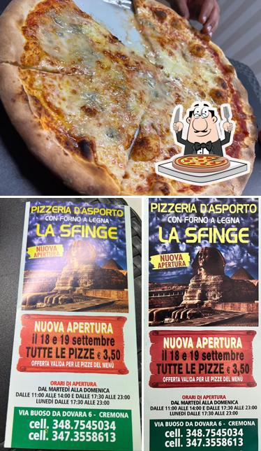 Prova una pizza a La Sfinge