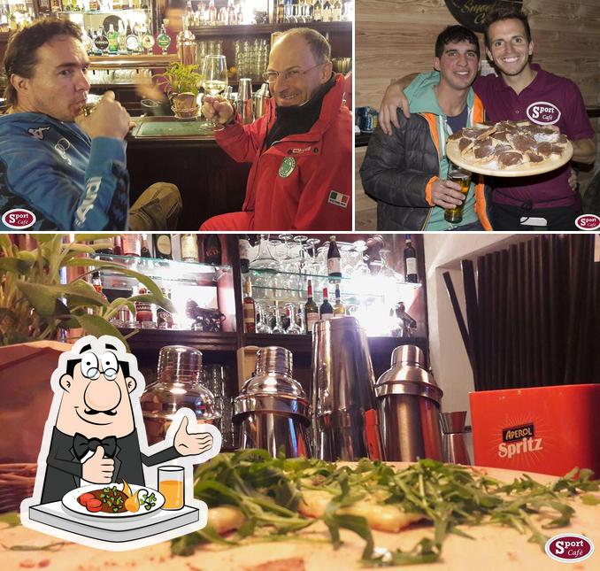 Bar Ristorante Sport Cafè si caratterizza per la cibo e bancone da bar