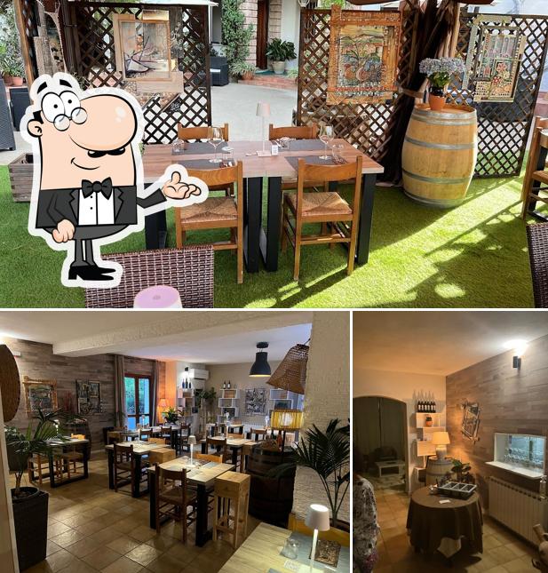 Dai un'occhiata agli interni di Bosa, Ristorante Sa Lumenera