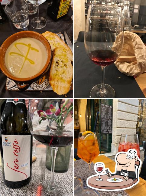 Cibo al Evoè wine bar shop