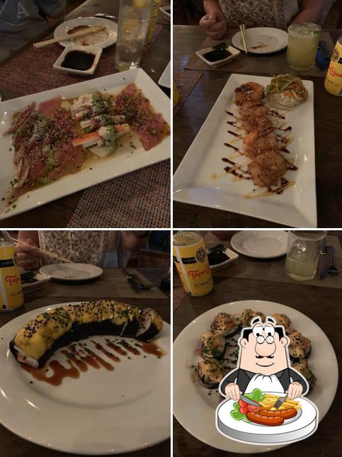 Еда в "La Casita Restaurant & Sushi Bar"