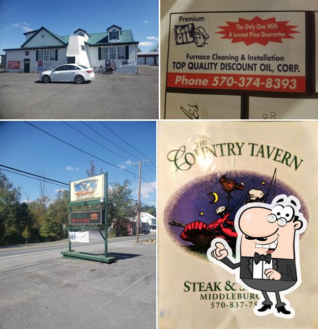 The exterior of The Country Tavern & Restaurant