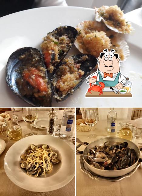 Закажите блюда с морепродуктами в "Ristorante Miramare"