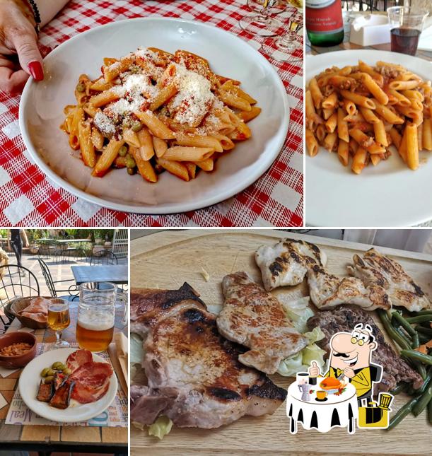 Penne al Ristorante la Tavernetta