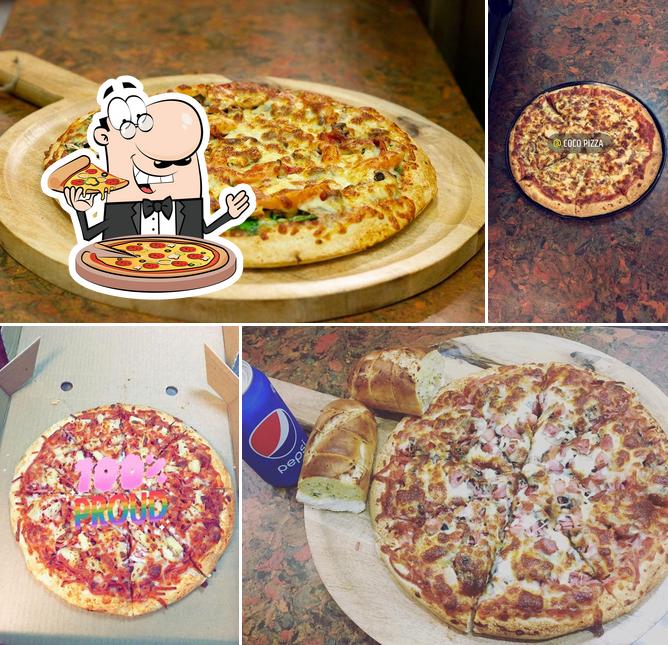 Get various types of pizza