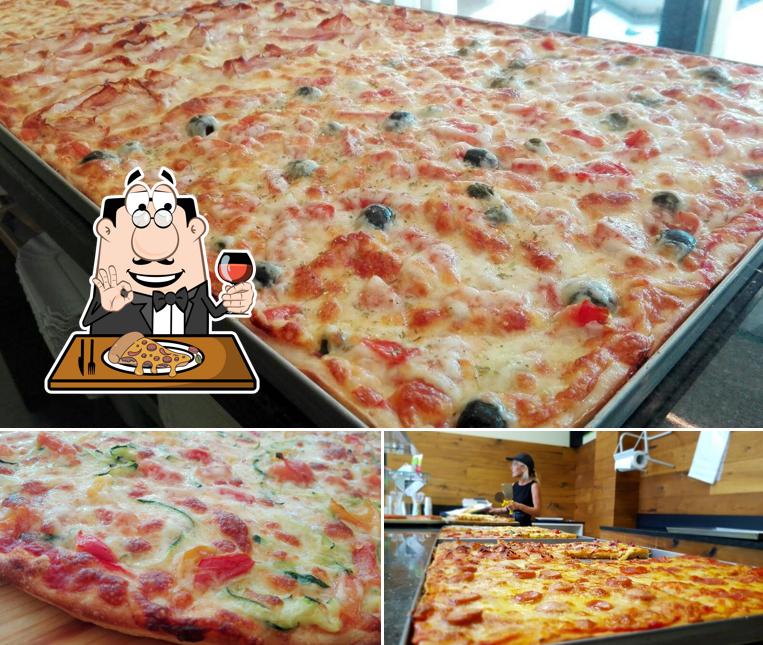 A Pizzeria Il Trancio di Lucy, puoi ordinare una bella pizza