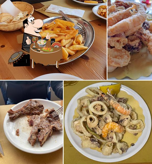 Cibo al LAGO CLAUDIA Bar Ristorante Pesca Sportiva