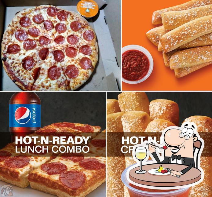 Nourriture à Little Caesars Pizza