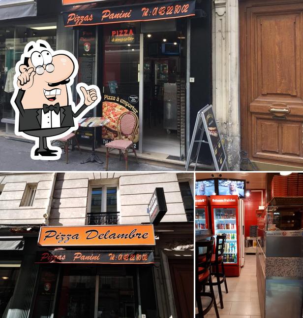 L'intérieur de Pizza Delambre