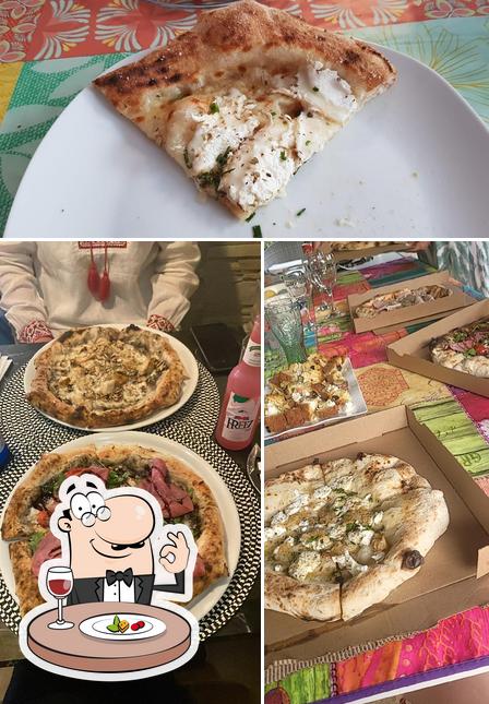 Nourriture à Napo grazie mille pizza artisanale